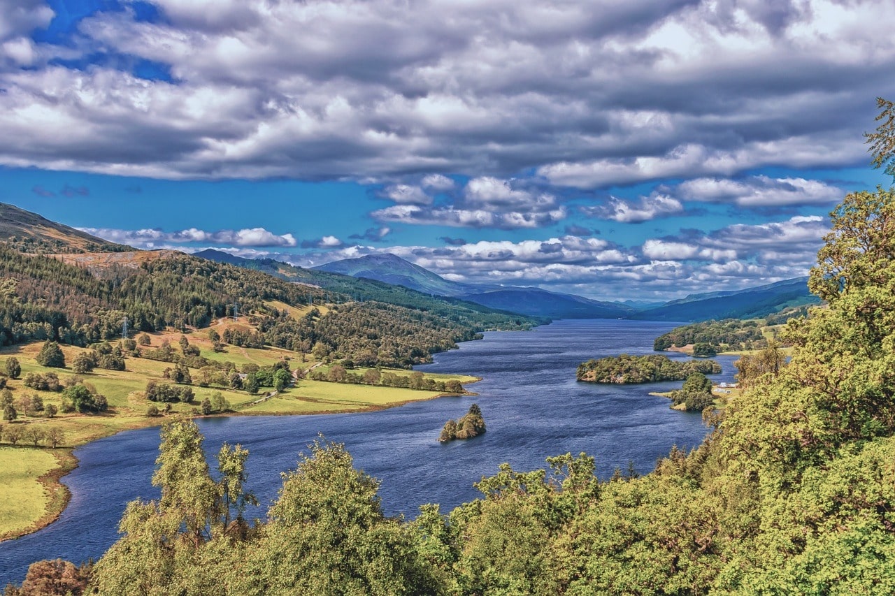 Skotsko obytným autem